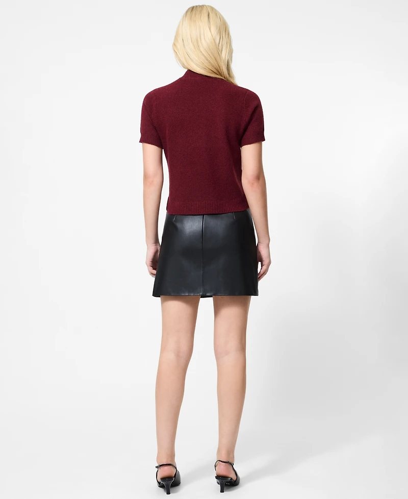 French Connection Women's Mock Neck Sweater
