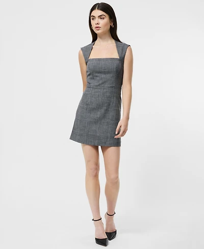 French Connection Women's Plaid Mini Dress