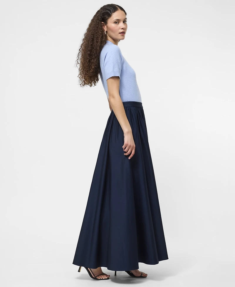 French Connection Women's Sateen Weave Maxi Skirt