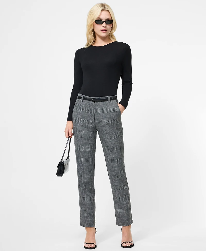 French Connection Knit Long Sleeve Top