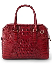 Brahmin Women's Marissa Scarlet Alden Road Satchel Handbag