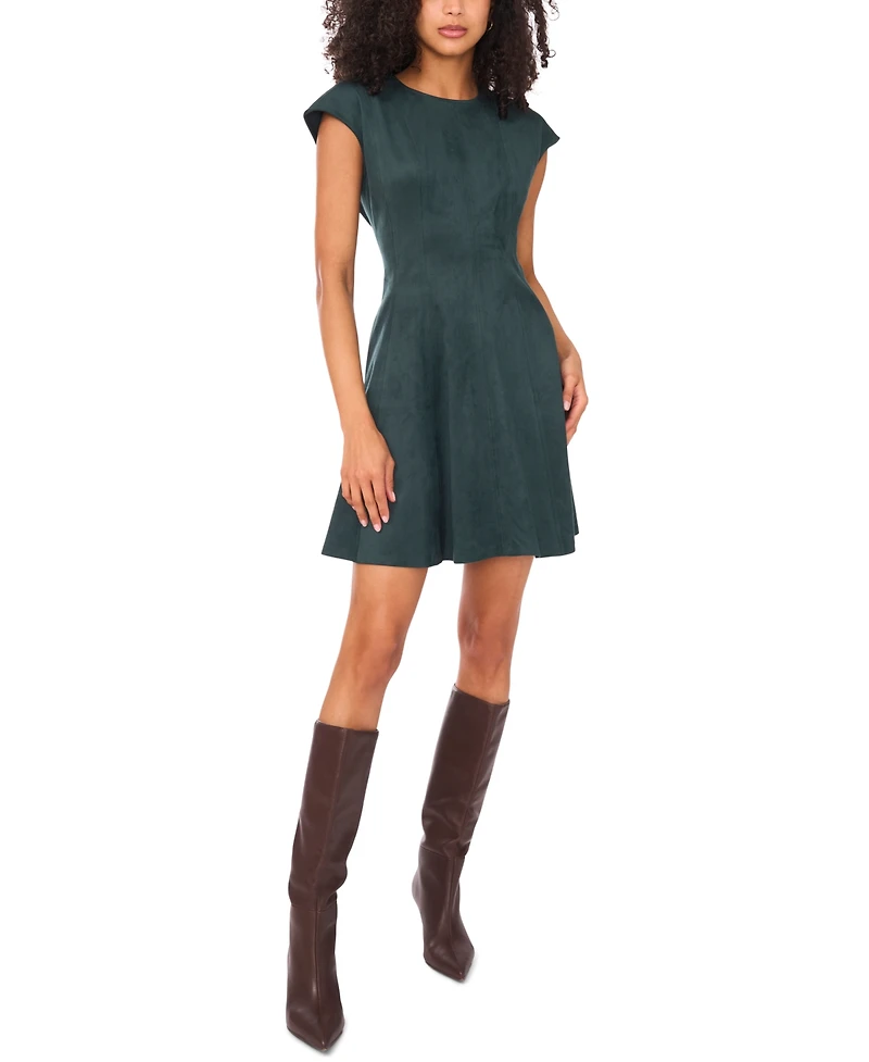 Vince Camuto Women's Cap Sleeves Mini Dress