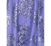 Blondie Nites Juniors Short Corset Glitter Party Dress