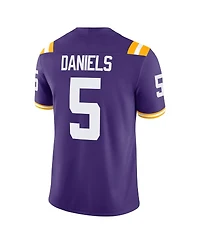 Nike Men's Jayden Daniels Purple Lsu Tigers Player Game Jersey