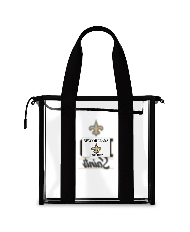 Wear by Erin Andrews Cleveland Browns Stadium with Team Color Trim Tote Bag