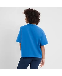 Nike Women's Powder Blue Los Angeles Chargers Essential Script Relaxed Boxy T-Shirt