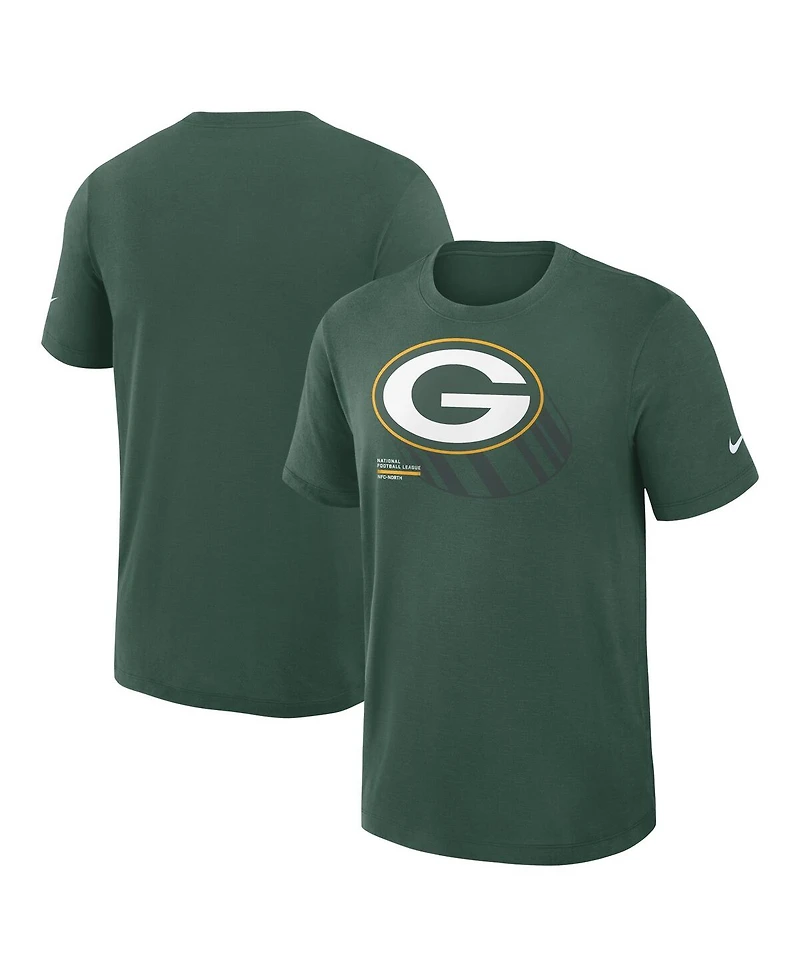Nike Men's Green Bay Packers Left End Run Slub Performance T-Shirt