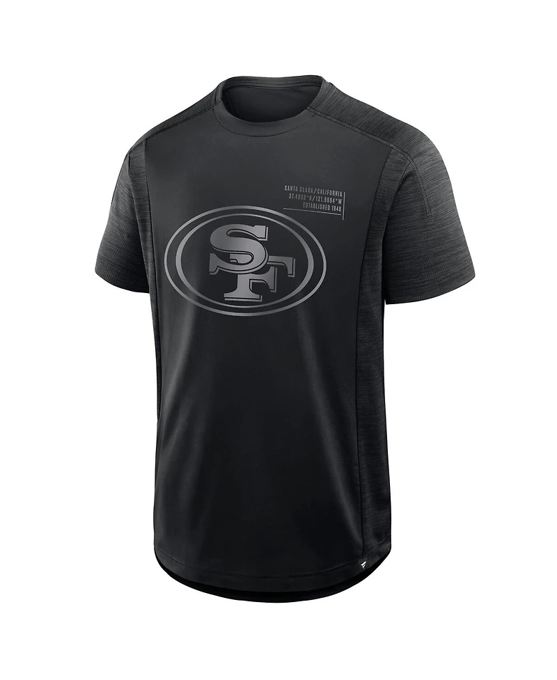 Fanatics Men's Black San Francisco 49ers Deceptive Juke T-Shirt