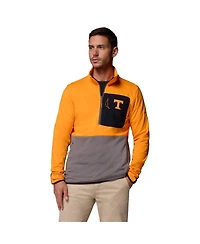 Columbia Men's Tennessee Orange/Gray Volunteers Hike Omni-Wick Half-Zip Pullover Sweatshirt