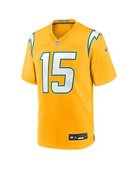 Nike Men's Ladd McConkey Gold Los Angeles Chargers Alternate Charger Power Game Player Jersey
