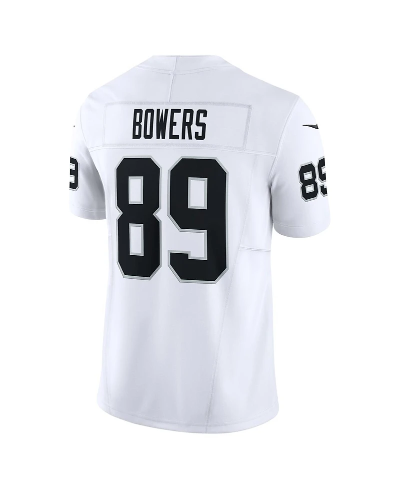 Nike Men's Brock Bowers White Las Vegas Raiders Vapor F.u.s.e. Limited Jersey