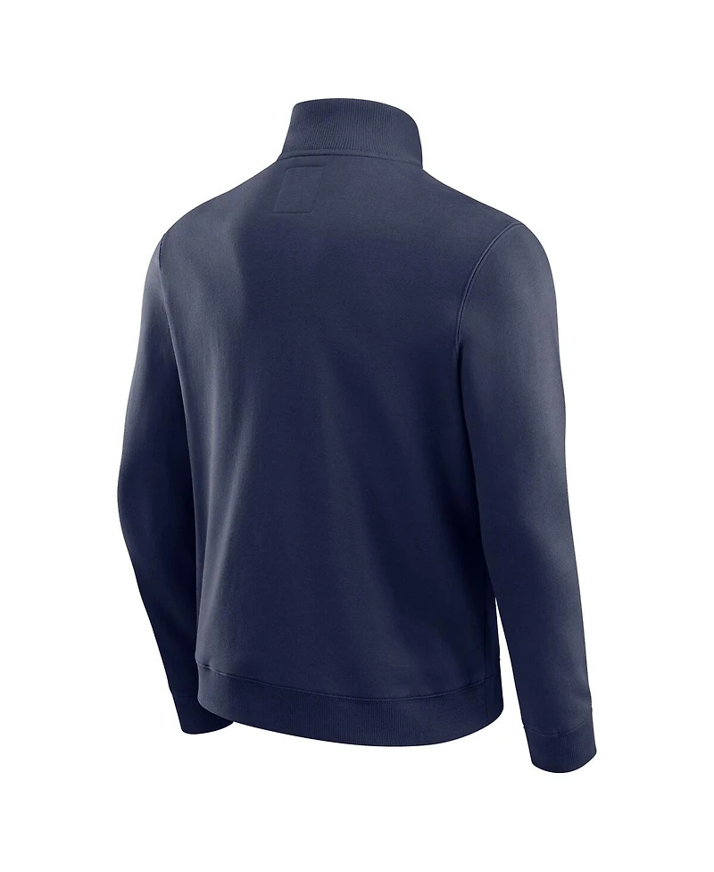Darius Rucker Collection by Fanatics Men's Navy Michigan Wolverines Quarter-Zip Pullover Sweatshirt