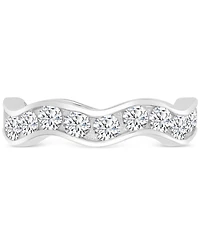 Macy's Cubic Zirconia Ring (3.78 ct.t.w.) Sterling Silver