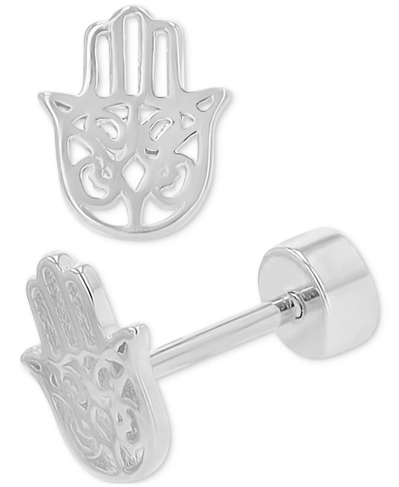 Macy's Stud Earrings in Sterling Silver