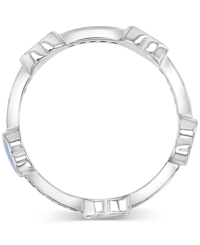 Macy's Opal (0.30 ct. t.w.) Ring Sterling Silver