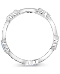 Macy's Opal (0.30 ct. t.w.) Ring Sterling Silver