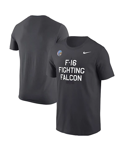 Nike Men's Anthracite Air Force Falcons Apls Fighting Falcon Collection Rivalry T-Shirt