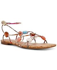 Steve Madden Women's Tides Studded Strappy Flat Sandals