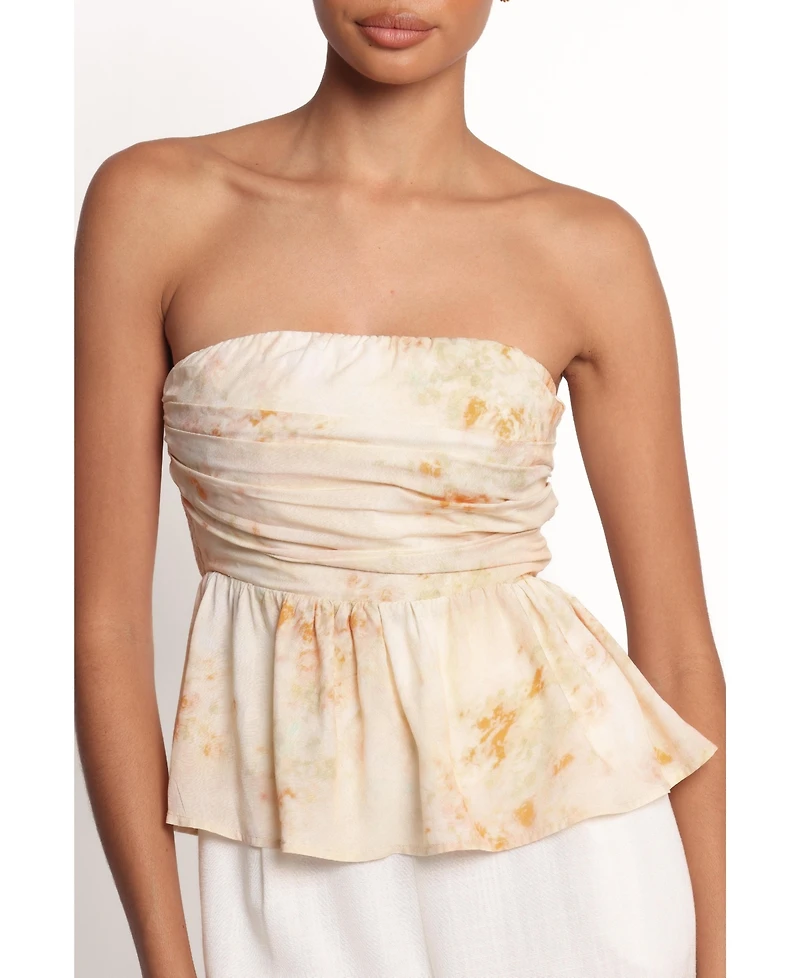 Petal and Pup Women's Maia Strapless Top - Floral