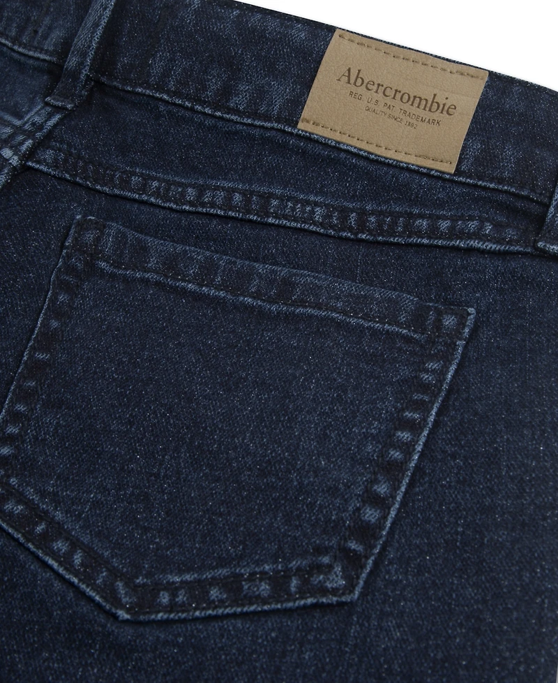 abercrombie kids Girls Sparkle Low-Rise Baggy Jeans