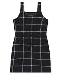 abercrombie kids Girls Plaid Pinafore Dress