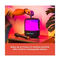 RadioShack 60W Wireless Speaker with Microphone For Karaoke and 360 Rgb Lights True Wireless 4001785