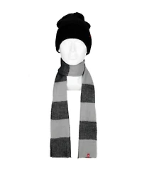 Levi's Men's 2-Piece Waffle Knit Beanie and Scarf Gift Set