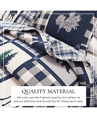 Linery & Co. Rustic Lodge All-Season Quilt Set