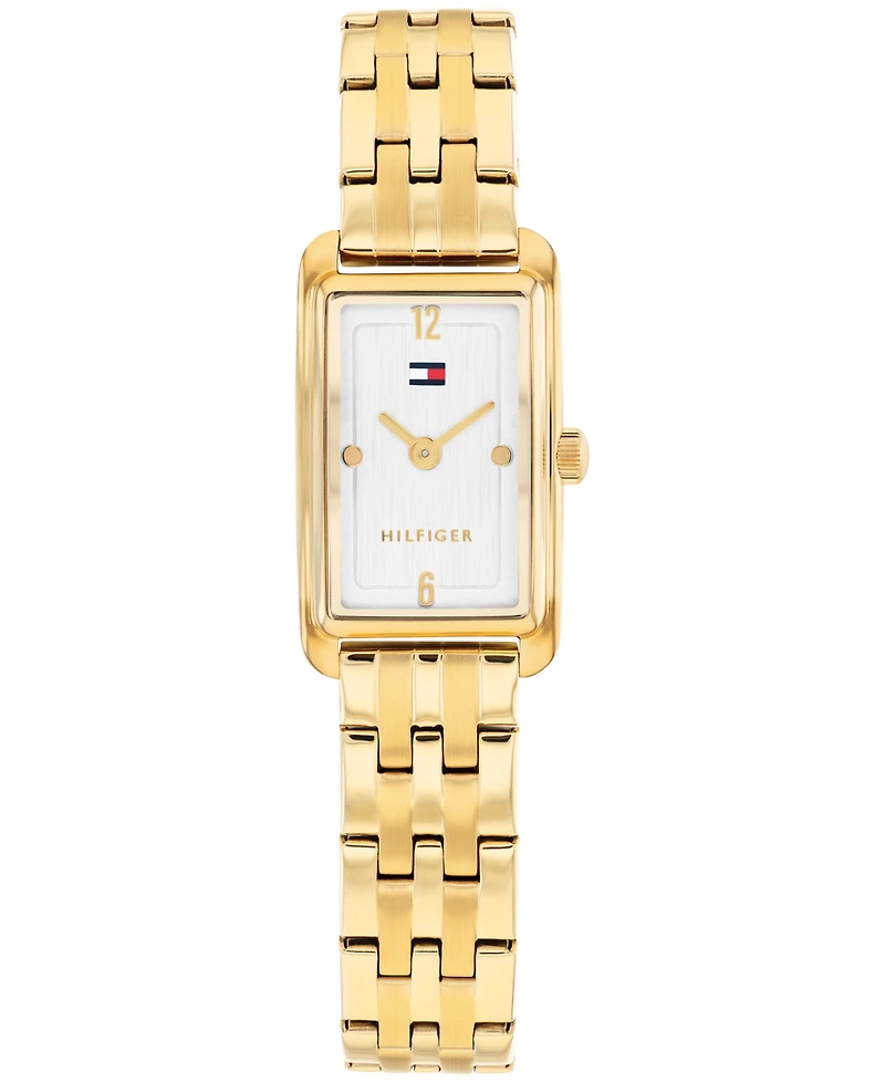 Tommy Hilfiger Women's Quartz Gold Tone Stainless Steel Bracelet Watch, 16mm