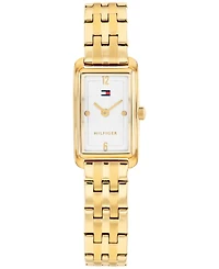 Tommy Hilfiger Women's Quartz Gold Tone Stainless Steel Bracelet Watch, 16mm