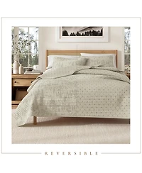 Linery & Co. Lodge Printed Microfiber Quilt Set with Shams
