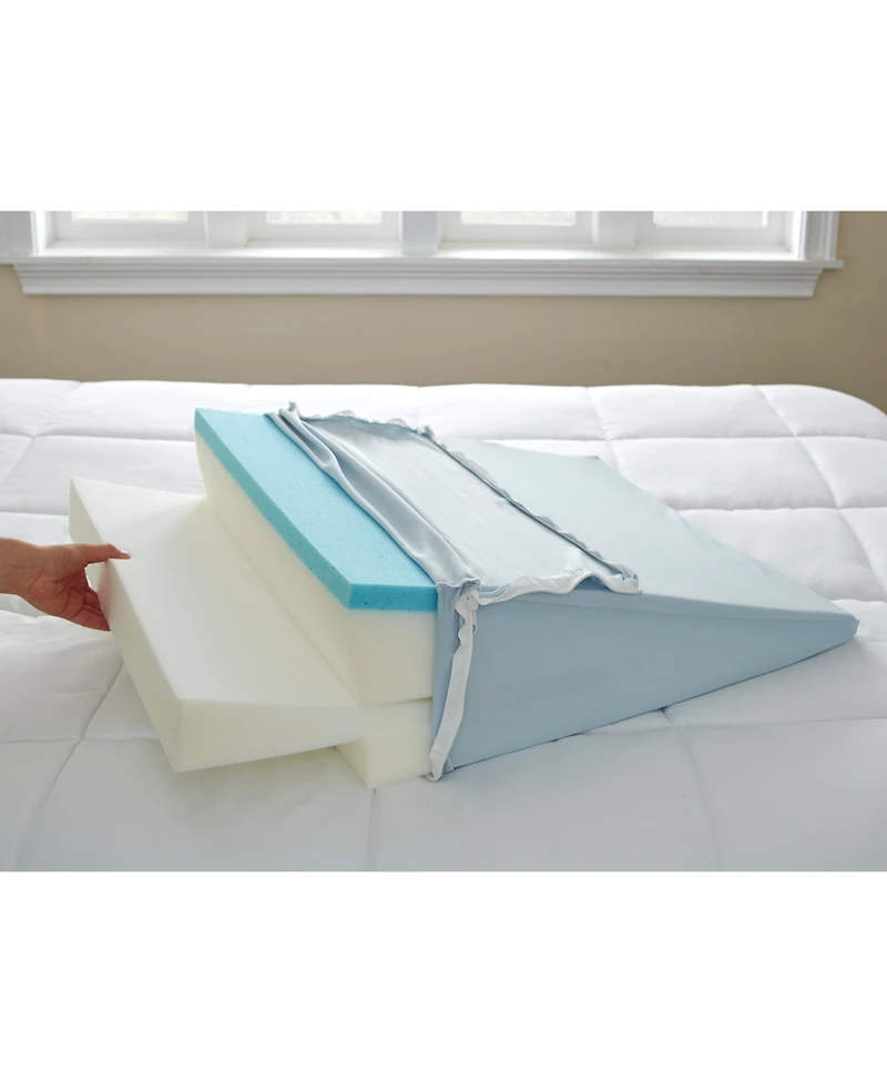 Thomasville Adjustable Gel Memory Foam Wedge Pillow