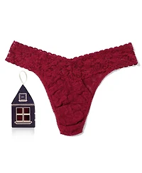 Hanky Panky Women's Signature Lace Original Rise Single Pack Thong Underwear