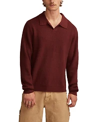 Lucky Brand Men's Johnny Collar Polo Sweater