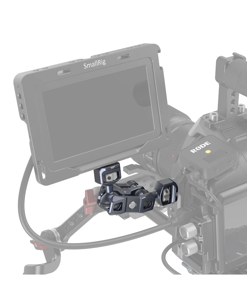 SmallRig Magic Arm with Dual Ball Heads, Arri Locating Screw and 1/4" Screw