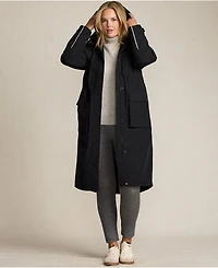Lands' End Plus Squall Waterproof Insulated Winter Stadium Maxi Coat