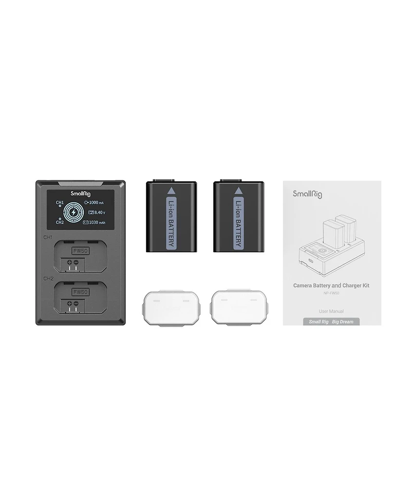 SmallRig SmallRig Camera Battery and Charger Kit for Sony Np-FW50 3818