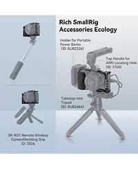 SmallRig Full Camera Cage with Grip for Sony Zv-E10