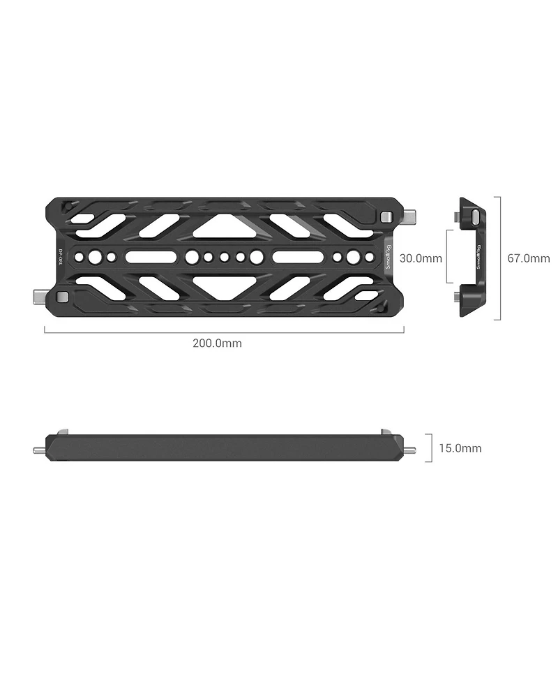 SmallRig 8" Lightweight Arri Dovetail Plate