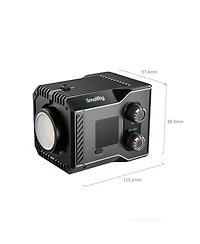 SmallRig Rc 60C 60W Rgbcw Cob Led Video Light with PowerBank Clamp