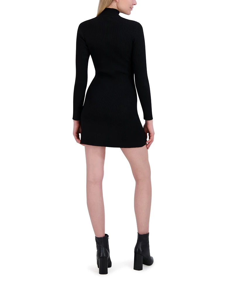 Laundry By Shelli Segal Women's Layla Long Sleeve Sweater Dress