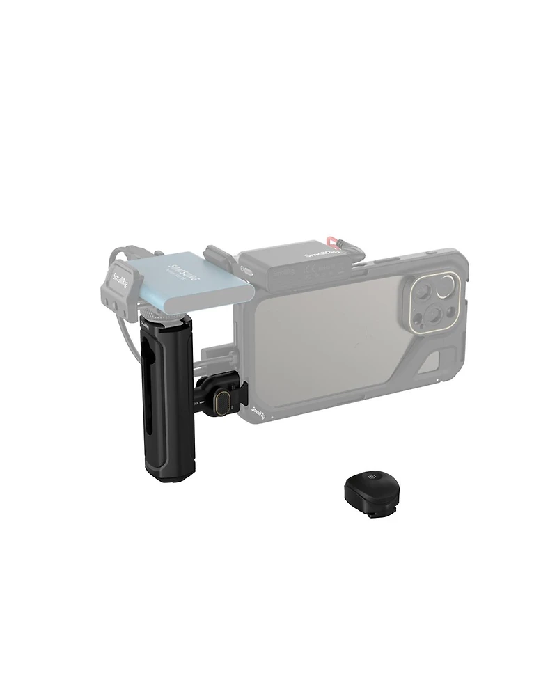 SmallRig Quick Release Side Handle with Wireless Remote Control for Smartphone Cage