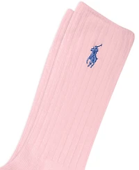 Polo Ralph Lauren Women's Classic Ribbed Crew Socks 79104