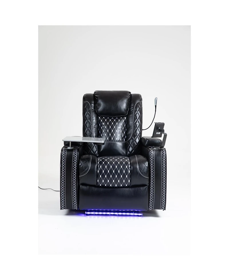 Streamdale Zero Gravity Recliner with Storage and Tech