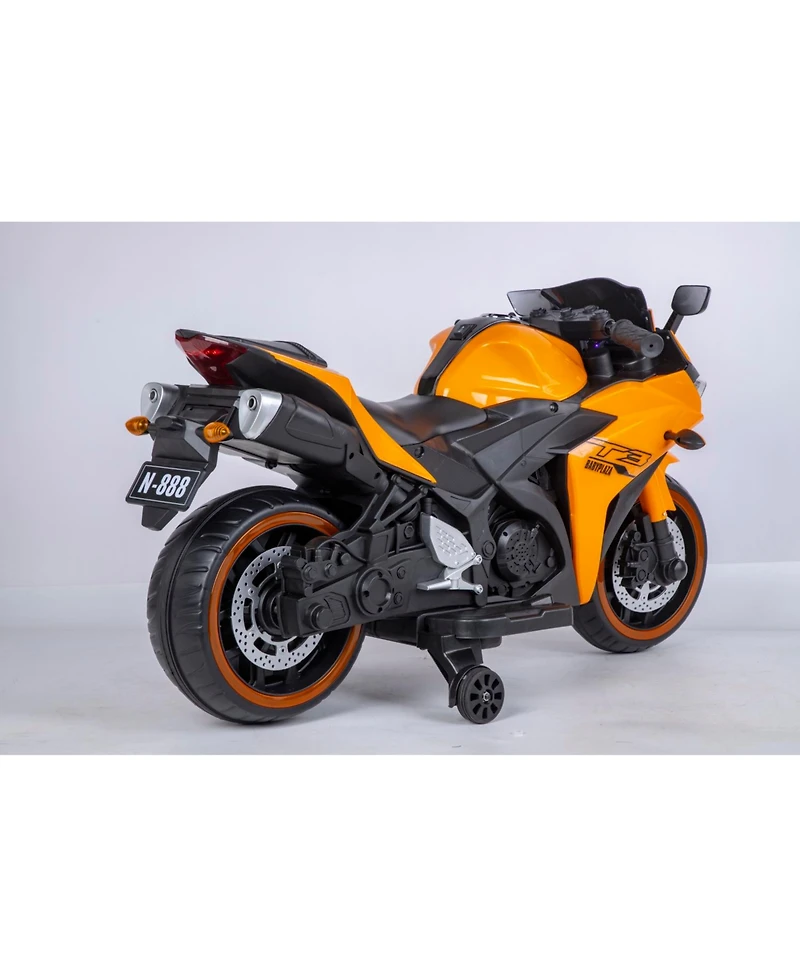 Streamdale Kids Electric Motorcycle with Training Wheels