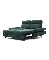 Streamdale 3-in-1 Convertable Sofa with Adjustable Backrest