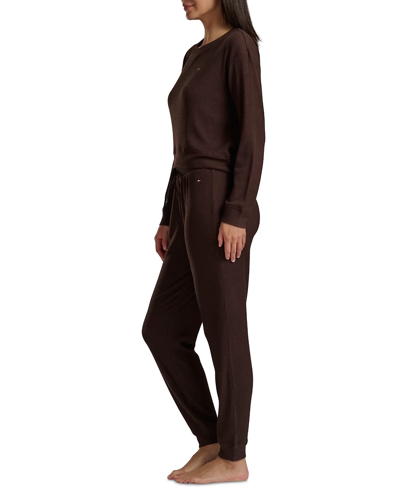 Tommy Hilfiger Women's 2-Piece Long Sleeve Cardigan and Pants Set