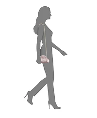Nina Crystal Trim Magnetic Snap Frame Clutch