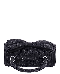 Nina Crystal Magnetic Snap Satchel Bag