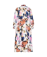 City Chic Women's Ezra Print Maxi Dress
